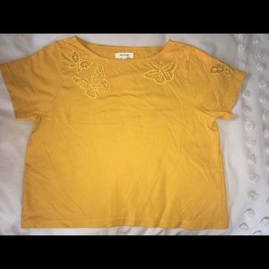 Madewell Yellow Top, size XS